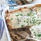 NO BOIL MUSHROOM LASAGNA