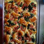 Florentine Egg Benedict Bake