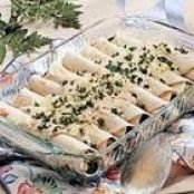 Chicken & Spinach enchiladas