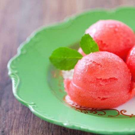 Skinny Watermelon Sorbet
