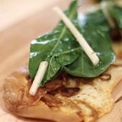 Fontina, Prosciutto and Caramelized Onion Pizzas