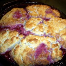 Drop Biscuit Cherry Cobbler