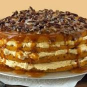 Luscious Four-Layer Pumpkin Cake