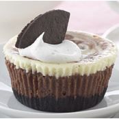 Black-Bottomed Nutella Swirl Mini Cheesecakes