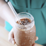 Chocolate Peanut Butter Monster Smoothie