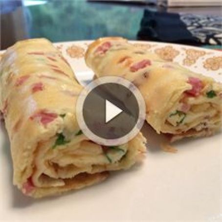 Baked Omelet Roll