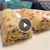 Baked Omelet Roll