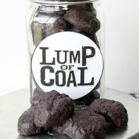 Lump of Coal Cookies