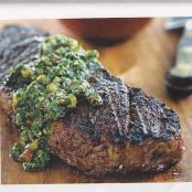 Churrasco-Style Steak with Chimichurri