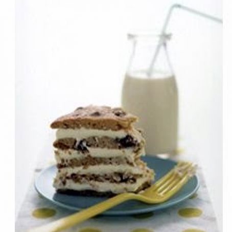 Giant Chocolate Chip Cookie Cake