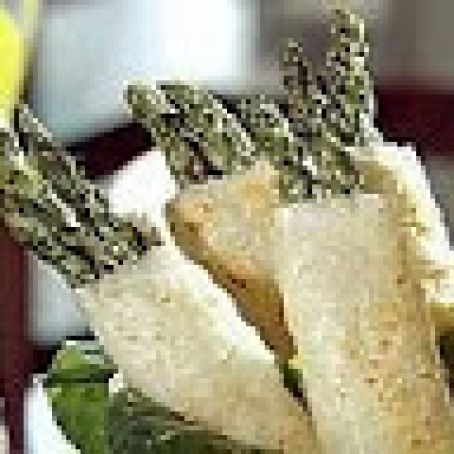 Phyllo Wrapped Asparagus