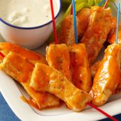 Buffalo Chicken Fingers w/ Blue Cheese Dip (DASH)