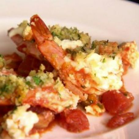 Roasted Shrimp with Feta