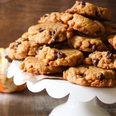 Pumpkin Chocolate Chip Cookies