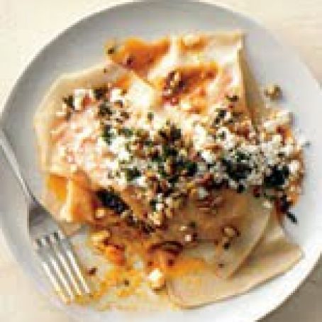 Sweet ’n’ Spicy Potato Ravioli (Rachel Ray)