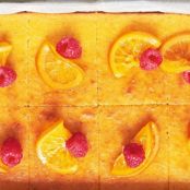 Orange Almond Tray Cake