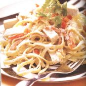 Tequila Turkey Fettuccini