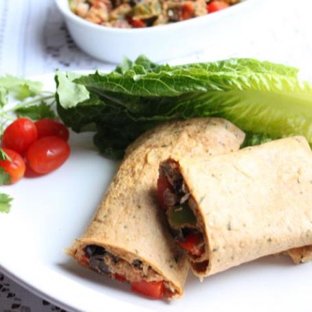 Tuna Tortilla Roll Ups or Tuna Wraps