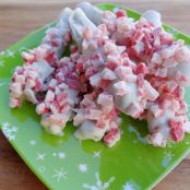 Peppermint Crunch Pretzel Sticks