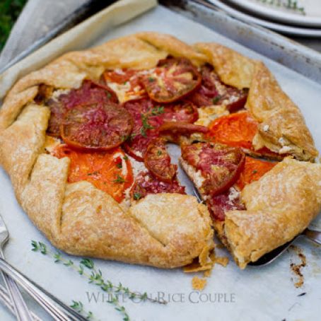 Heirloom Tomato Galette