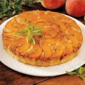 Peach Upside-Down Cake Recipe