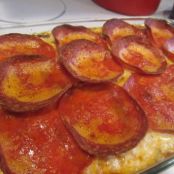 Pepperoni Pizza Pot Pie