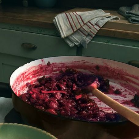 CRANBERRY ORANGE CHUTNEY w/FENNEL