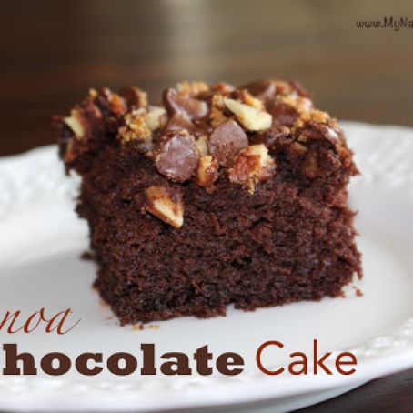 Quinoa Chocolate Cake Recipe with Brown Sugar Streusel {Gluten Free Chocolate Zucchini Cake}
