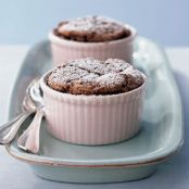 Individual Chocolate Soufflé Cakes
