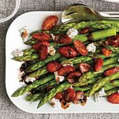 Asparagus with Balsamic Tomatoes