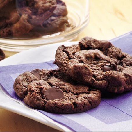 Double-Chocolate Chip Cookies