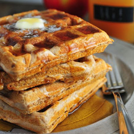 Apple Cider Waffles