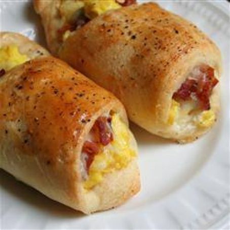 Pillsbury Crescent Bacon, Egg and Cheese Sandwiches