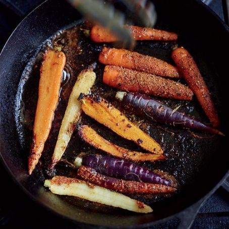 Blackened Carrots