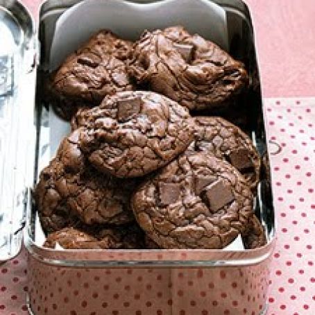 Chocolate Chocolate Chip Cookies, Martha Stewart