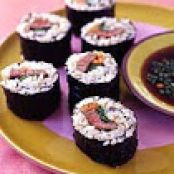 Beef Maki with Lemon-Ginger Teriyaki Sauce (9 Points)