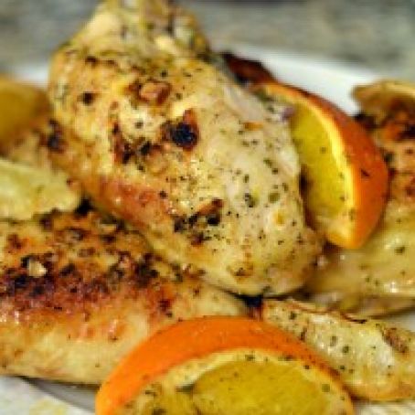 CITRUS MARINATED ROASTED CHICKEN