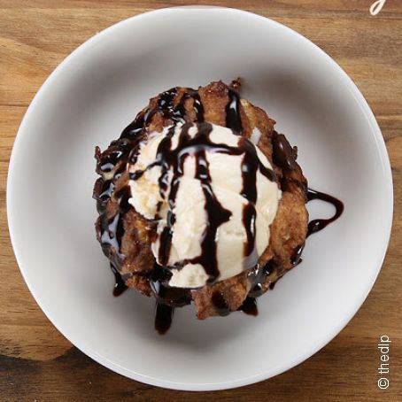 Banana Chocolate Chip Bread Pudding