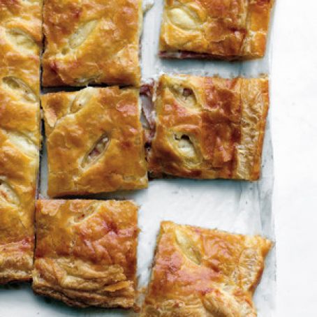 Ham and Cheese Puff Tart