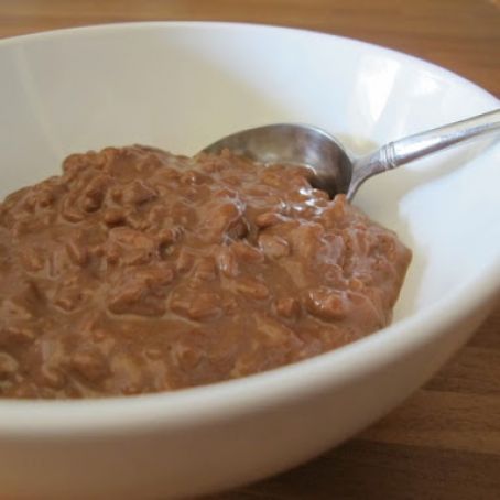 Chocolate Risotto Pudding