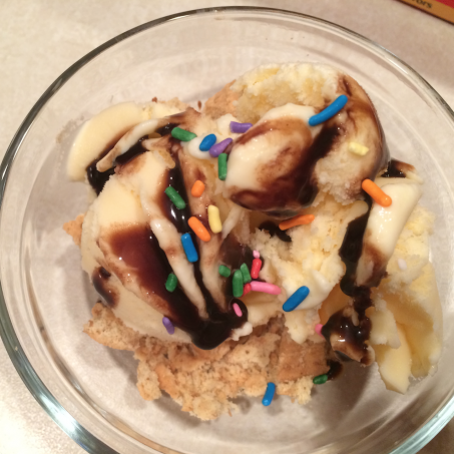 Homemade Ice Cream Bowl