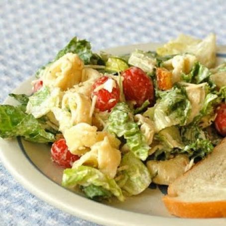 Caesar Salad with Pasta