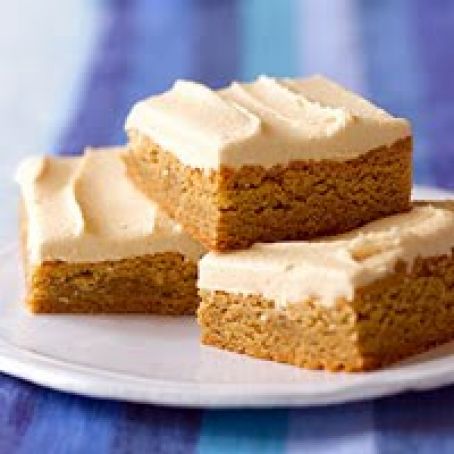 Peanut Butter Blondies