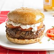 Greek Lamb & Feta Burgers