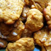 White Chocolate Macadamia Nut Pumpkin Cookies