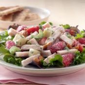 Smoked Turkey Salad with Strawberries