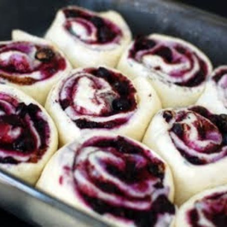 Blueberry Cinnamon Rolls