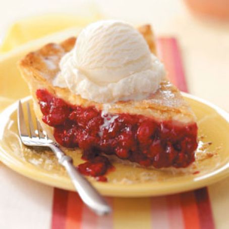 Favorite Fresh Raspberry Pie 