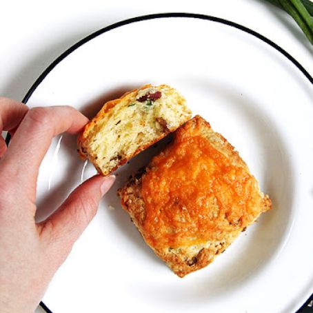 Cheddar Bacon Scones