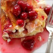 Raspberry & Mascarpone Stuffed French Toast